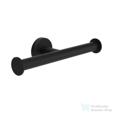 Laufen NIARA fali dupla wc papír tartó, Titanium matt fekete H3840621630011 fürdőszoba kiegészítő