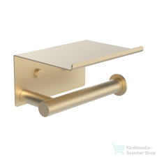 Laufen NIARA fali wc papír tartó tartó, halvány matt arany H3840621650031 fürdőszoba kiegészítő