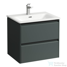 Laufen Palace Kombi csomag, 60x45 cm-es mosdó alsószekrénnyel,traffic grey H8617022661041 fürdőszoba bútor