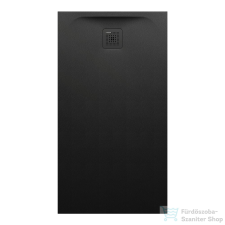 Laufen Pro 130x70 cm-es zuhanytálca Marbond kompozit anyagból,fekete H2129520800001 kád, zuhanykabin