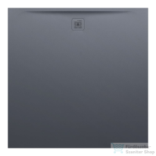 Laufen Pro 150x150 cm-es zuhanytálca Marbond kompozit anyagból,Antracit H2139530780001 kád, zuhanykabin