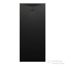 Laufen Pro 160x90 cm-es zuhanytálca Marbond kompozit anyagból,Fekete H2139590800001 kád, zuhanykabin
