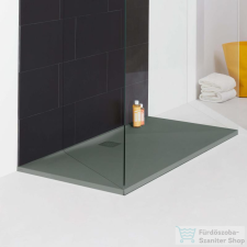 Laufen Pro 180x100 cm-es lapos szögletes zuhanytálca,Beton matt H2119560790001 kád, zuhanykabin