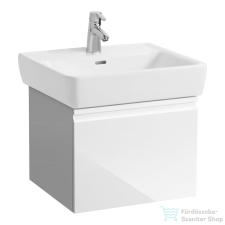 Laufen PRO alsószekrény,1 fiókkal, 818951 mosdóhoz, belső fiókkal, fehér H4830240954631 fürdőszoba bútor