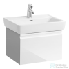 Laufen PRO alsószekrény,1 fiókkal, H818953 mosdóhoz,belső fiókkal, fényes fehér H4830420954751