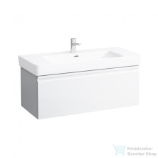 Laufen Pro S 101x45 cm-es 1 fiókos alsószekrény H813966 mosdóhoz,Fényes fehér H4835510964751 fürdőszoba bútor