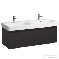 Laufen Pro S 116x45 cm-es 2 fiókos alsószekrény H814966 mosdóhoz,belső fiókkal,Grafit H4835640964801 fürdőszoba bútor