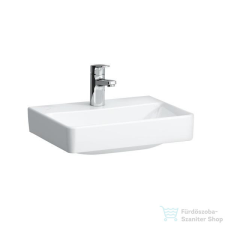 Laufen Pro S 45x34 cm-es kézmosó 1 csaplyukkal,túlfolyó nélkül,fehér H8159610001561 szaniter