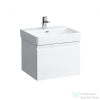 Laufen Pro S 52x45 cm-es 1 fiókos alsószekrény H810962 mosdóhoz,belső fiókkal,matt fehér H4833520964631
