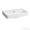 Laufen Pro S 60x38 cm-es csiszolt aljú mosdó csaplyuk nélkül,LCC bevonattal,fehér H8179594001091