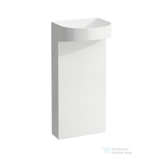 Laufen Sonar 41x38 cm-es szabadon álló mosdó armatúrapad nélkül,matt fehér H8113417571121 szaniter