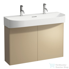 Laufen Sonar 97,4 cm széles 2 ajtós alsószekrény H810347 mosdóhoz,Gold H4054840340401 fürdőszoba bútor