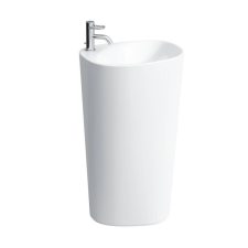 Laufen Szabadon álló mosdó csaplyuk nélkül , Fehér H8118030001091 fürdőszoba kiegészítő