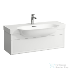 Laufen The New Classic 97,5x31,5 cm-es 1 fiókos alsószekrény H813857 mosdóhoz,matt fehér H4060910851701 fürdőszoba bútor