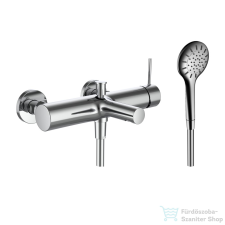 Laufen TWINPLUS SLIM SL kádtöltő csaptelep zuhanyszettel, króm HF505460100600 csaptelep