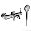 Laufen VAL egykaros kádcsaptelep zuhanyszettel, króm HF901760100600