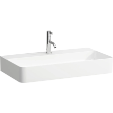 Laufen Val mosdótál 75x42 cm négyszögletes fehér H8162850001041 fürdőkellék