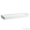 Laufen Val SaphirKeramik 120x42 cm-es mosdó csaplyuk és túlfolyó nélkül,LCC Active bevonattal,fehér H810289A001121