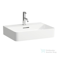 Laufen Val SaphirKeramik 55x42 cm-es mosdó LCC Active bevonattal,fehér H810282A001041 szaniter