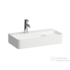 Laufen Val SaphirKeramik 60x31,5 cm-es csiszolt aljú kompakt mosdó LCC bevonattal,fehér H8172854001041