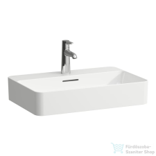 Laufen Val SaphirKeramik 60x40 cm-es pultra ültethető mosdó csaplyuk nélkül,fehér H8122850001041 szaniter