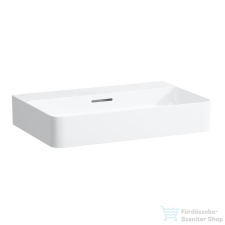 Laufen Val SaphirKeramik 65x42 cm-es csiszolt aljú mosdó csaplyuk nélkül,fehér H8162840001091 szaniter