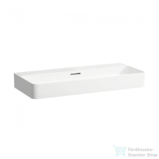 Laufen Val SaphirKeramik 95x42 cm-es mosdó csaplyuk nélkül,LCC bevonattal,fehér H8102874001091 szaniter
