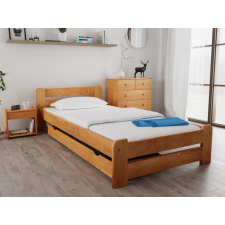  Laura ágy 90x200 cm, égerfa Ágyrács: Deszkás ágyráccsal, Matrac: matrac nélkül ágy és ágykellék