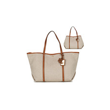 Lauren Ralph Lauren Bevásárló szatyrok / Bevásárló táskák EMERIE TOTE LARGE Barna Egy méret kézitáska és bőrönd
