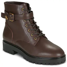 Lauren Ralph Lauren Bokacsizmák ALLYSON LOGO BOOTIE Barna 37