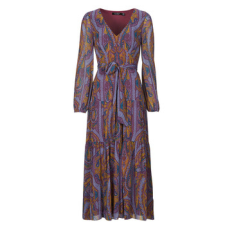 Lauren Ralph Lauren Hosszú ruhák HATETA-LONG SLEEVE-DAY DRESS Sokszínű US 8 női ruha