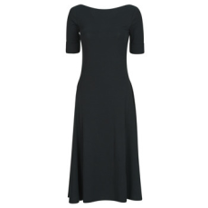 Lauren Ralph Lauren Hosszú ruhák MUNZIE-ELBOW SLEEVE-DAY DRESS Fekete EU L
