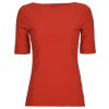 Lauren Ralph Lauren Hosszú ujjú pólók JUDY-ELBOW SLEEVE-KNIT Piros EU S