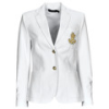 Lauren Ralph Lauren Kabátok / Blézerek ANFISA-LINED-JACKET Fehér EU XS