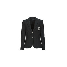 Lauren Ralph Lauren Kabátok / Blézerek ANFISA-LINED-JACKET Fekete EU S