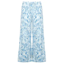 Lauren Ralph Lauren Lenge nadrágok WOVEN-WIDE LEG-PANTS Kék EU L női nadrág