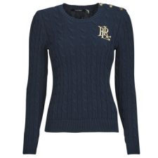 Lauren Ralph Lauren Pulóverek MONTIVA-LONG SLEEVE-PULLOVER Tengerész EU L női pulóver, kardigán