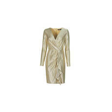 Lauren Ralph Lauren Rövid ruhák CINLAIT-LONG SLEEVE-COCKTAIL DRESS Arany US 6