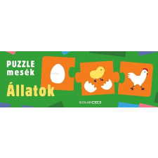 Laurence King - Puzzle-mesék: Állatok gyermek- és ifjúsági könyv
