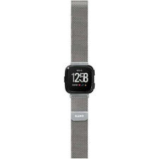 Laut Apple Watch óraszíj Laut Steel Fitbit Versa ezüst okosóra kellék