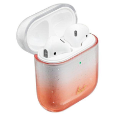 Laut Tok Laut Ombre Sparkle AirPods 1/2 narancssárga 38977 tok fülhallgató, fejhallgató tok