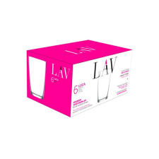 LAV luca long drink 510ml koktélos pohár szett 6 darabos lv-lca375f bögrék, csészék