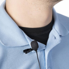 Lavalier csiptetős mikrofon telefonhoz, AUX kábellel mobiltelefon kellék