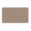 Lavanderaie de Haute Provence Marseille szappan,növényi olajjal,100g,parabén-tartósítószer-szulfátmentes,hidratáló,szögletes,celofánban,Lait De Chevre