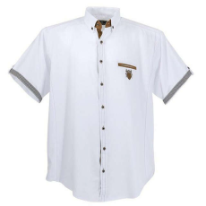 LAVECCHIA férfi ing 1128 oversize, Fehér 7XL