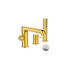  LAVEO POLA süllyesztett kádcsap, 3 részes, arany csaptelep
