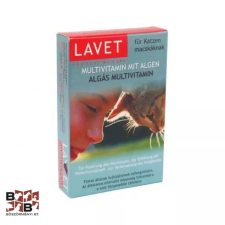  Lavet Algás Multivitamin tabletta cicáknak 50 db vitamin, táplálékkiegészítő macskáknak
