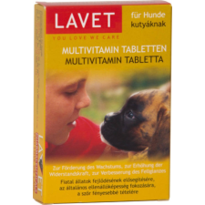 Lavet Multivitamin Kutyáknak 50x vitamin, táplálékkiegészítő kutyáknak