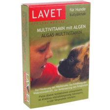 Lavet Multivitamin Mit Algen - Vitamin készítmény (algás) kutyák részére 40g/50db tbl. vitamin, táplálékkiegészítő kutyáknak