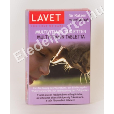 Lavet Multivitamin tabletta macskáknak (50 db) vitamin, táplálékkiegészítő macskáknak